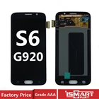Оригинальный ЖК-дисплей G920 AMOLED для Samsung Galaxy S6, дисплей с сенсорным экраном, дигитайзер в сборе, TFT, без теней, SM-G920F G920F