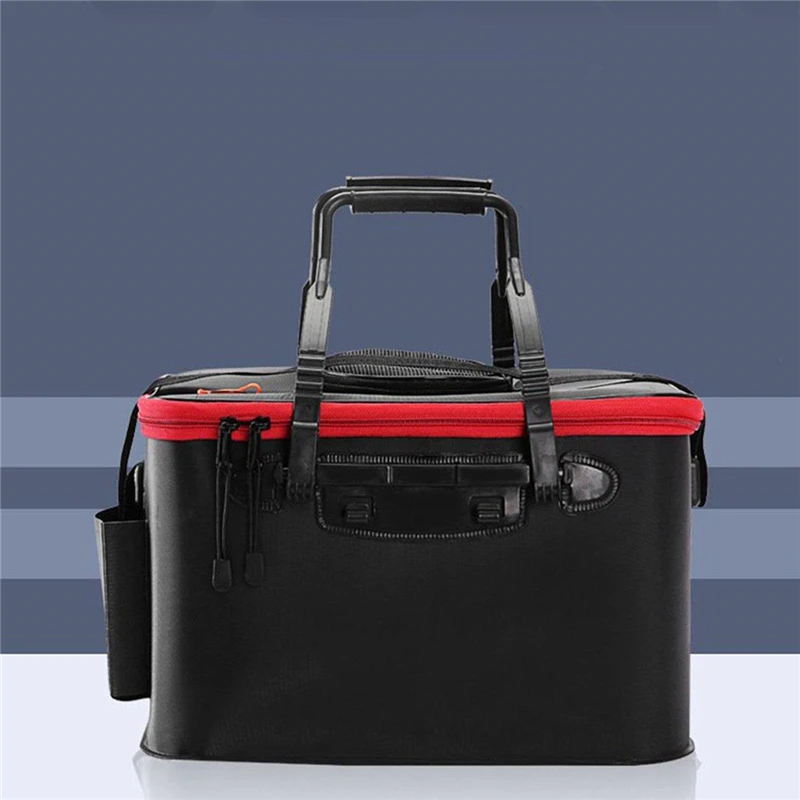 Сумка для рыбалки 23 л Портативное Многофункциональное складное ведро ящик живой