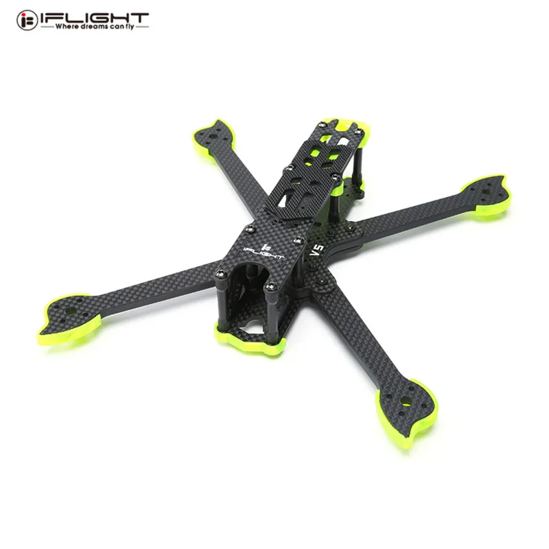 

Iplight Nazgul5 HD XL5 V5 5 дюймов 240 мм Колесная база 6 мм рычаг X Тип комплект из углеродного волокна для рамы для фристайла FPV гоночный Дрон мультиротор