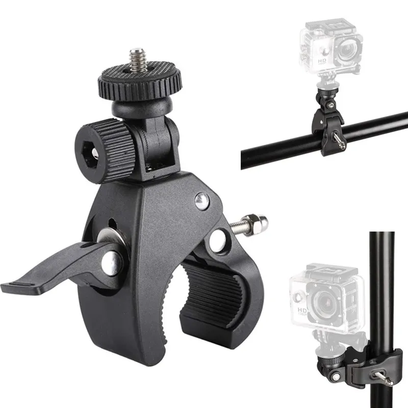 Крепление на руль для велосипеда и мотоцикла штатива адаптер Gopro Hero 1 2 3 4 ручка