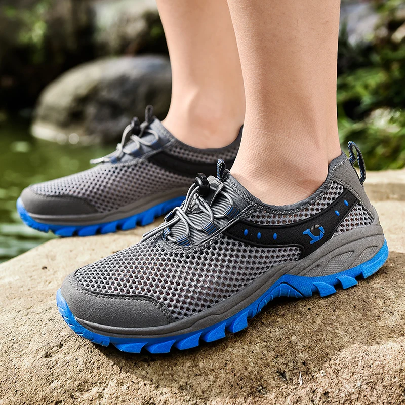 Походная обувь для активного отдыха дышащая сетчатая спортивная нескользящая