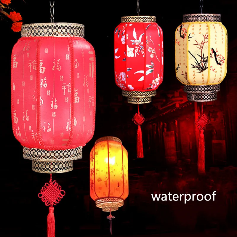 Фонарь в китайском стиле подвесной фонарь для внутреннего освещения наружная