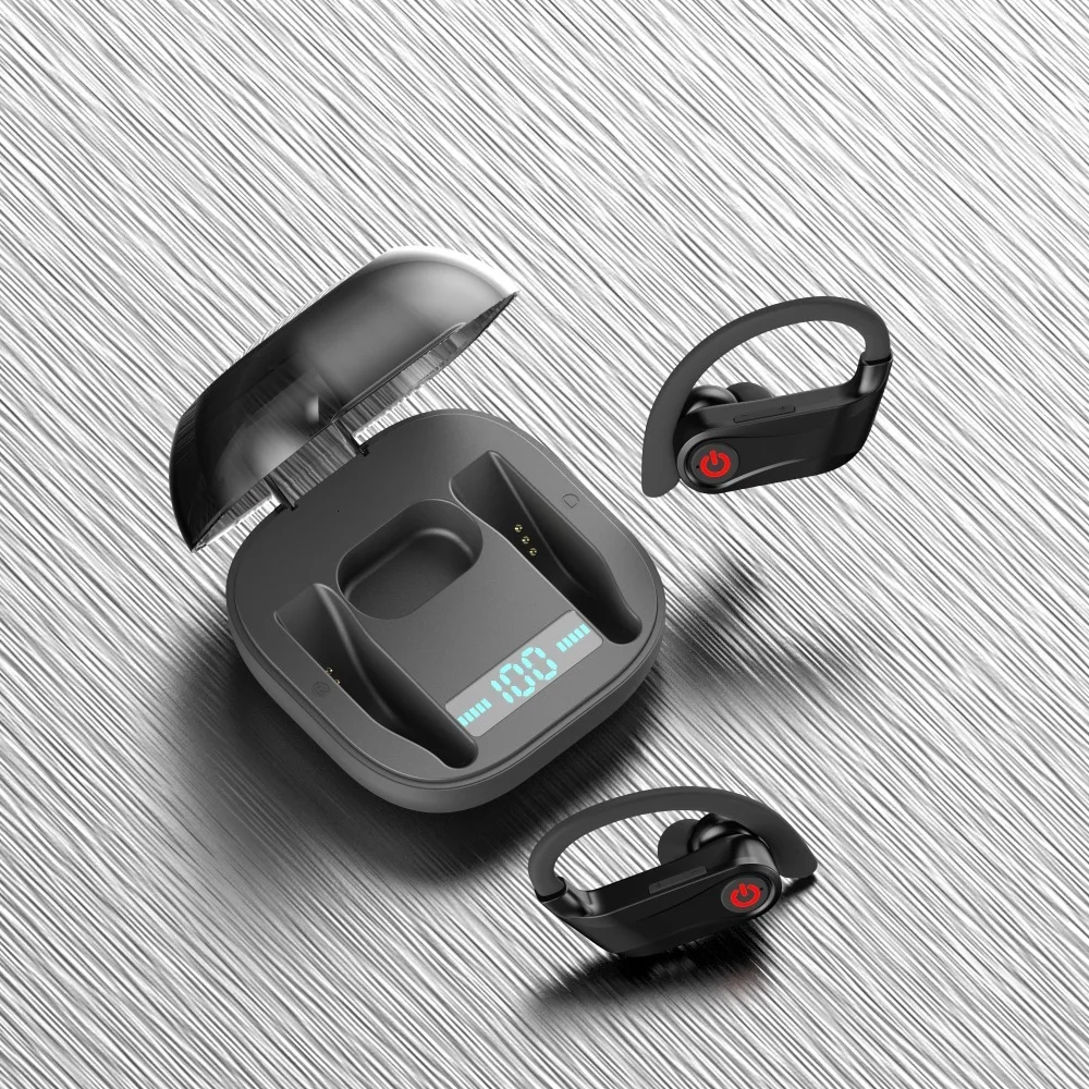 HBQ PRO Наушники вкладыши TWS с Беспроводной наушники Bluetooth 5 0 спортивные стерео чехол