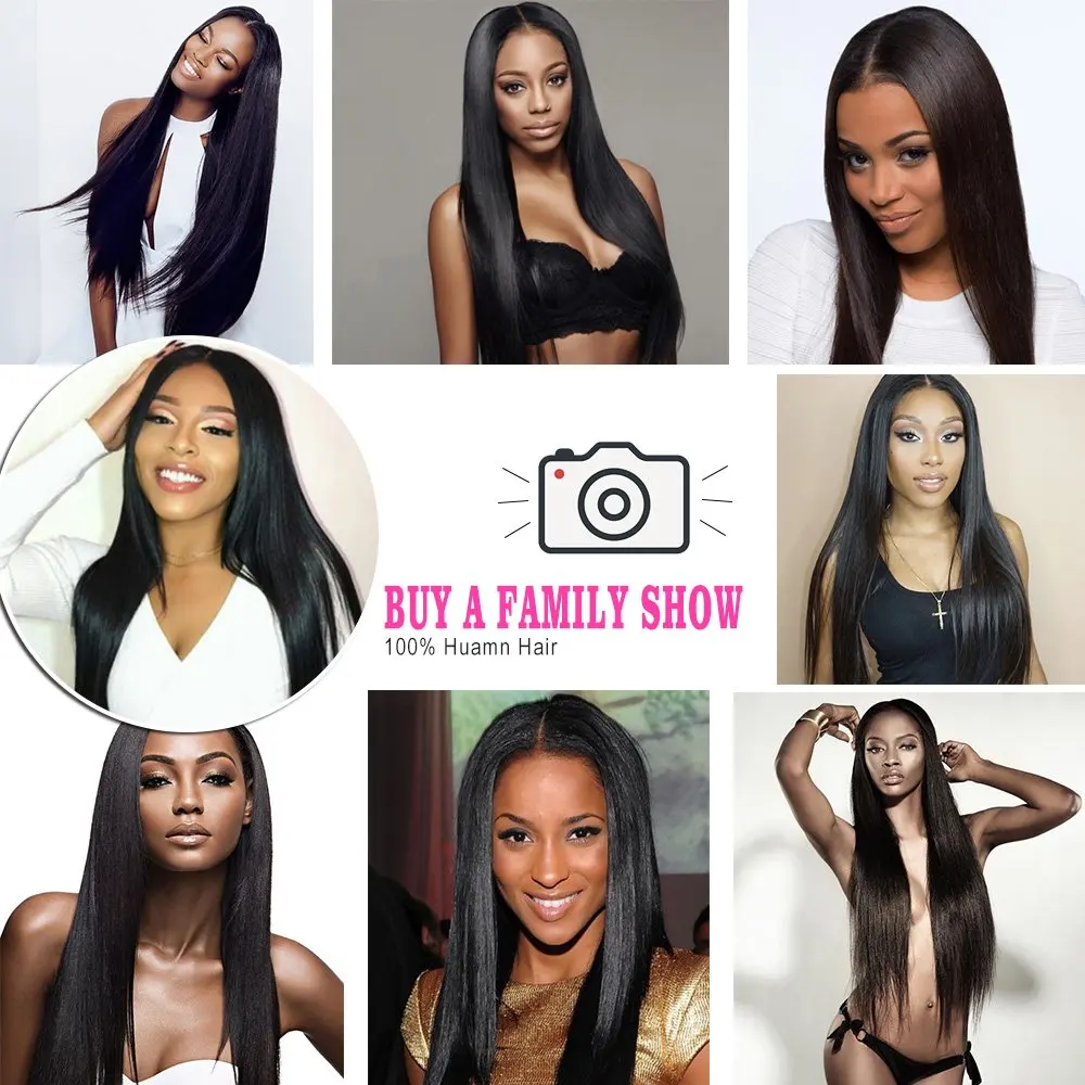 

Luvin hair 40 inch bundles 28 32 34 36 inch Long Straight Hair Bundles 100% Human Hair Bundles Remy Hair Brazilian Hair Weaving