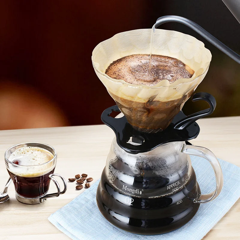 

Dispenser Kettle Coffee Dripper Machine Handle Barista Espresso Maker Gooseneck Manual Cafeteira Italiana Coffee Tools EA6KFT