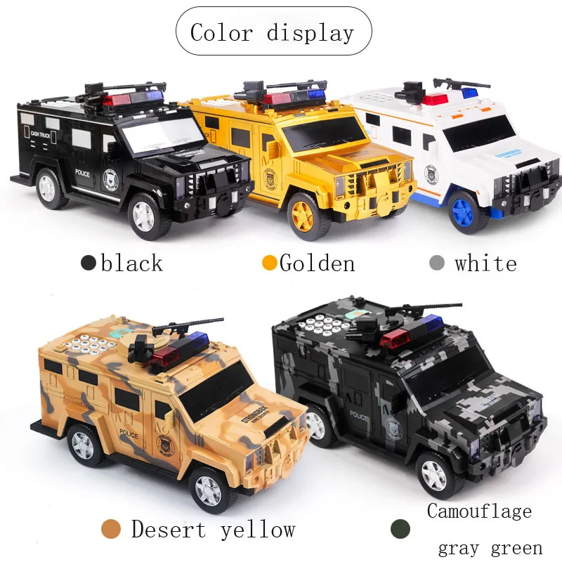 Игрушечная Копилка Hummer с автоматическим переворачиванием денег паролем и