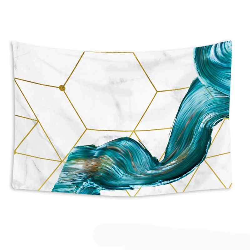 Гобелен под мрамор настенный подвесной простой скандинавский домашний Декор