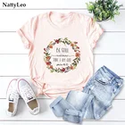 S-5XL размера плюс, женские футболки 100% хлопковая футболка для женщин Новинка с цветочным принтом, футболка с круглым вырезом с короткими рукавами летние футболки женская одежда