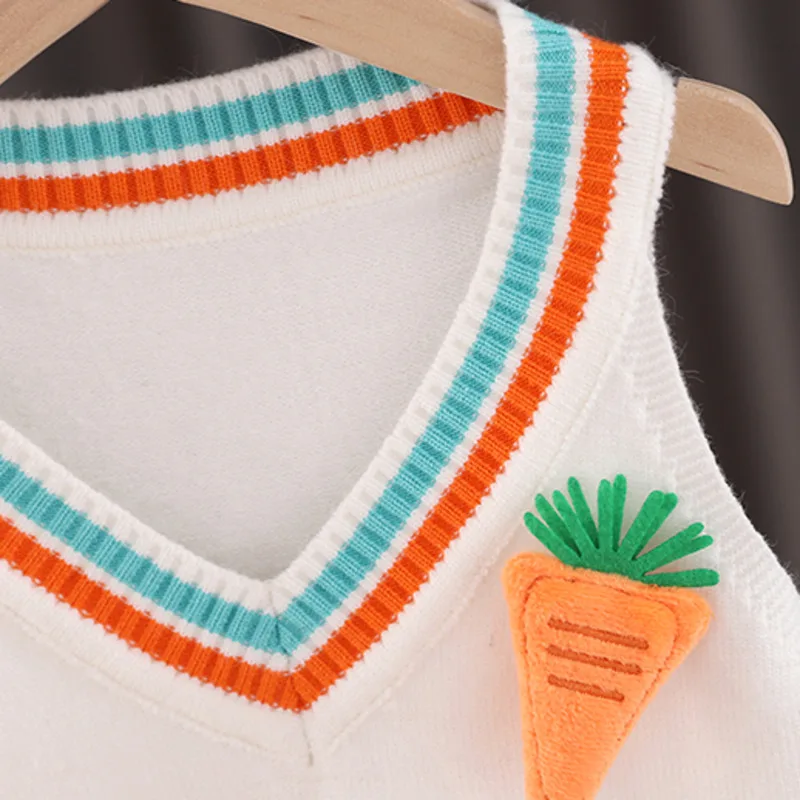 

Baby Girl Cotton Clothes Spring Autumn Children Printed Shirts Vest Pants 3Pcs/sets Infant Outfit Kid Fashion Toddler Tracksuits