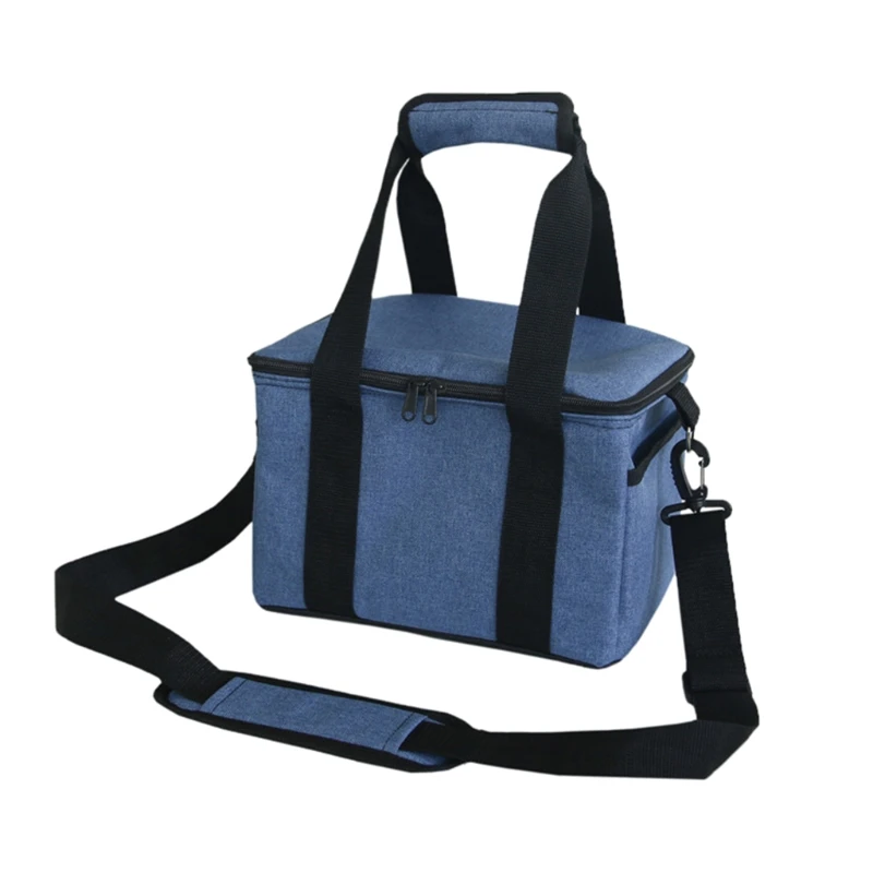 

094C Picnic Insulated Cooler Bag Crossbody Waterproof Leakproof Lunch Box for Outdoor Camping Travel