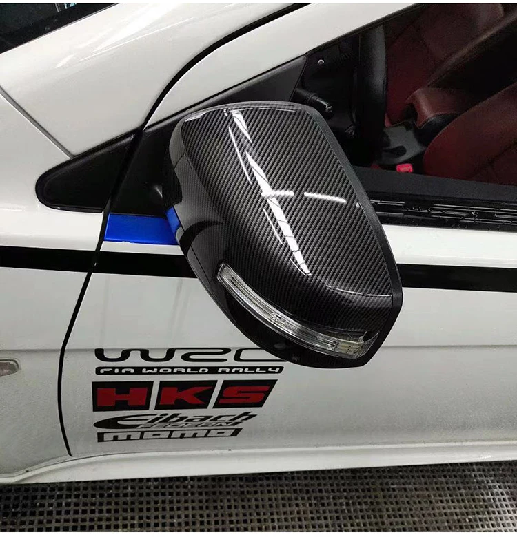 Автомобильная дверь боковое зеркало заднего вида крышка отделка для Mitsubishi Lancer EX 2013- зеркало заднего вида крышка корпус автомобиля аксессуары