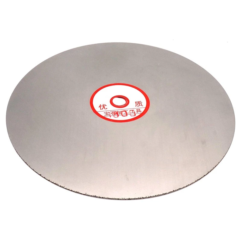 

Flat Lap Wheel 3000 Grit 8-Inch Outer Dia Diamond Coated Grinding Polishing Disc