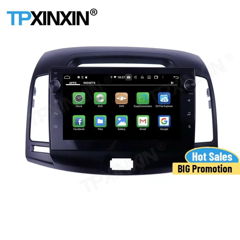 

Carplay Car Radio 2 Din Stereo With Screen Bluetooth Android For Hyundai Elantra 2008 2009 2010 GPS Player Navigation Audio Unit