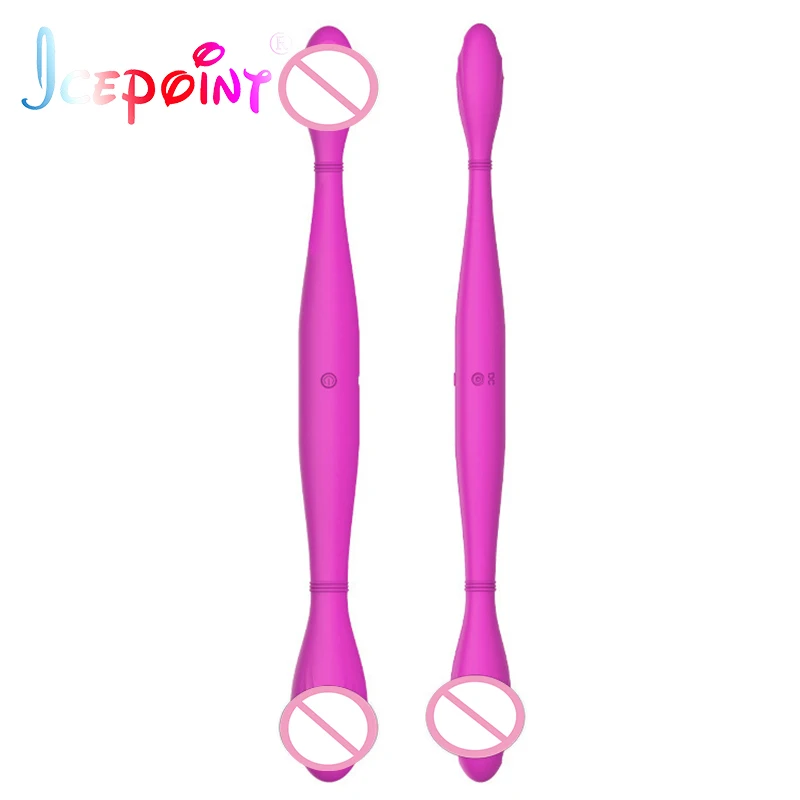 7-скоростной вибратор G-Spot с двойной головкой водонепроницаемый анальная