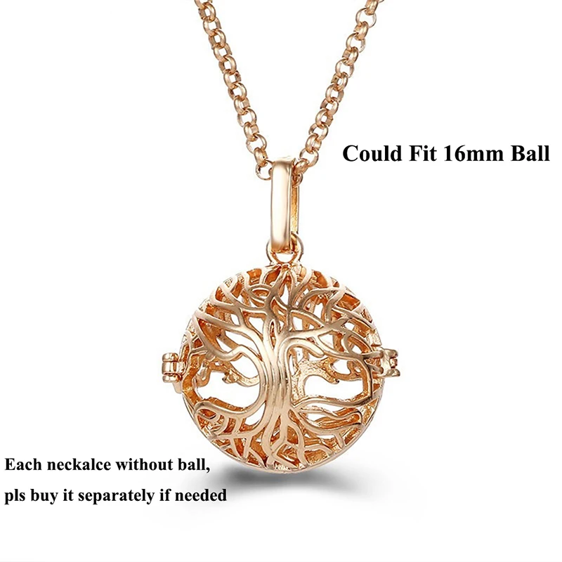 Ожерелье в форме черепахи винтажное ювелирное изделие Музыкальный шар эфирное