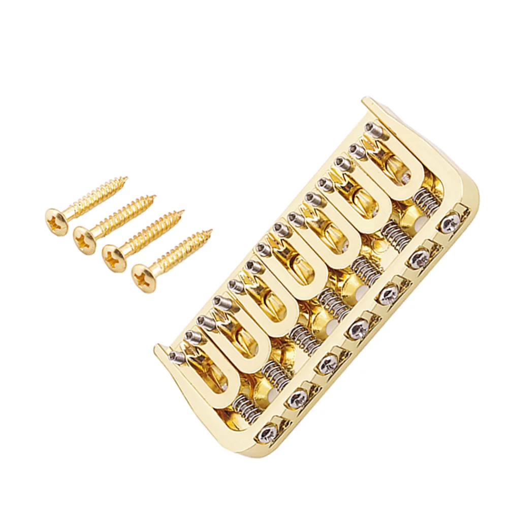 

1pc Metal Guitar Bridge 7 String Saddle Bridge Guitar Replacement Part