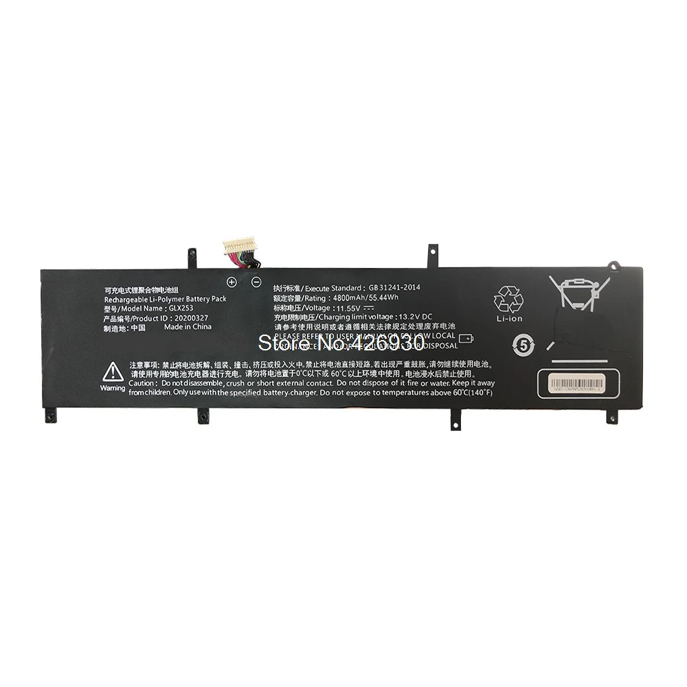 

Laptop Replacement Battery For Festnight GLX253 15.6 11.55V 4800mAh 55.44Wh new