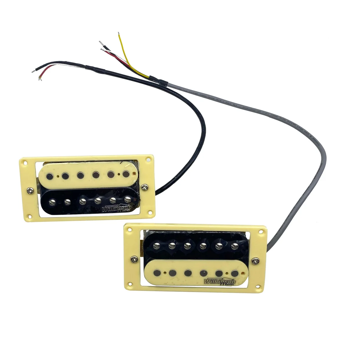 Dopro качественный набор из 2 пикапов Wilkinson Lic Zebra Humbucker с кольцом для пикапа