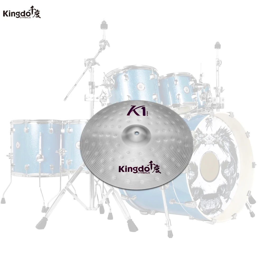 

Kingdo hot sale new cheap Alloy practice splash cymbal 10" splash cymbal for drum set