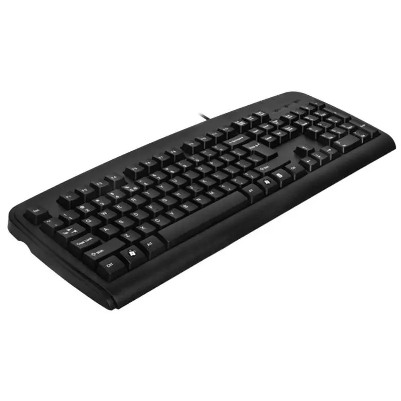 A4TECH KB-8U Портативный прочный 104 ключ USB Проводная Водонепроницаемая игровая клавиатура для компьютера офиса Windows XP/Vista/7