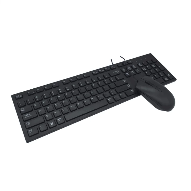 USB-проводная оптическая эргономичная клавиатура и мышь Dell Dentsing KB216 + MS116 1000
