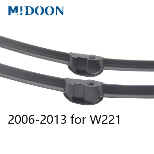 2006-2013 for W221 MIDOON стеклоочистителей для Mercedes Benz S Class W220 W221 S250 S280 S300 S320 S350 S400 S420 S430 S450 S500 S600 S55 S63 AMG интерактивного компакт-диска - Цвет: 2006-2013 for W221