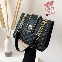 womens 2021 new fashion chain shoulder messenger bag western style rhombic embroidered small square bag purses and handbags