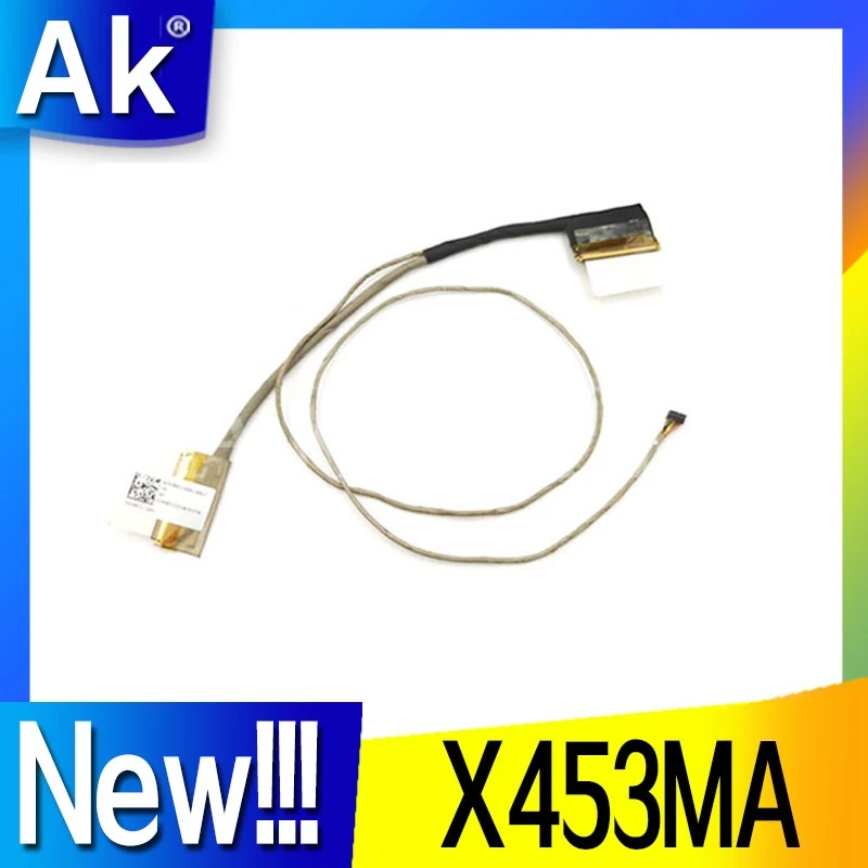 Новый ЖК кабель для ноутбука For Asus F453 X453 X403M X453M X453MA PN:DD0XK1LC000 Замена Ремонт LED LVDS
