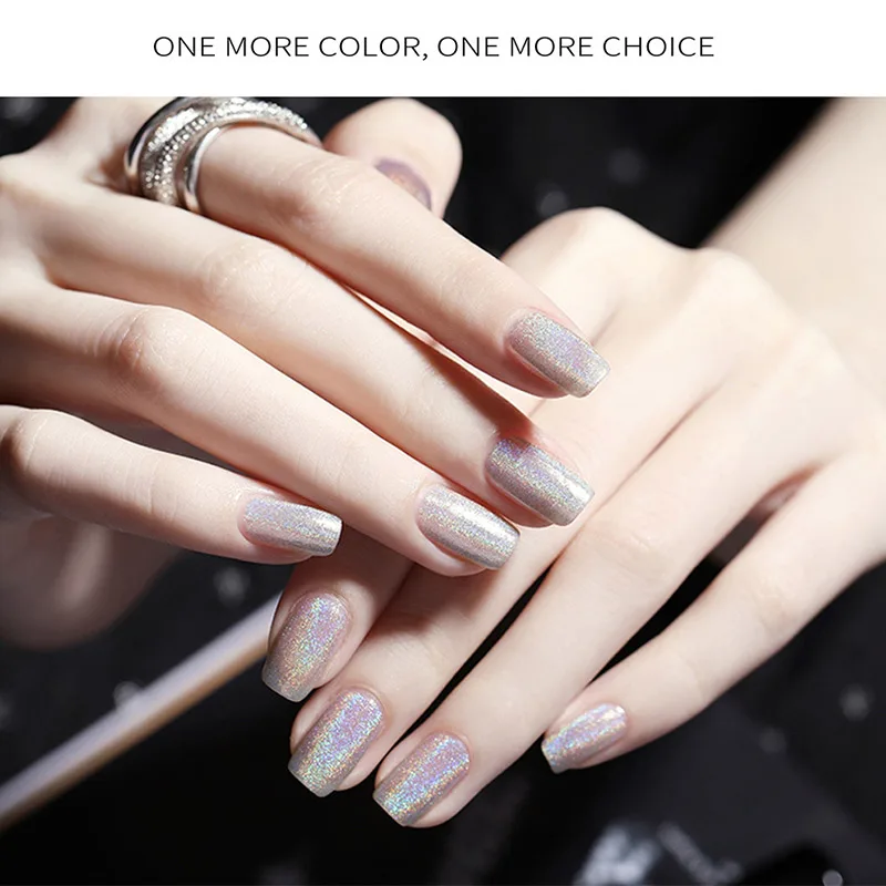 

Reflective Finger Nail Glitter Polish Beauty Decoration Nail Art Ornament EY669