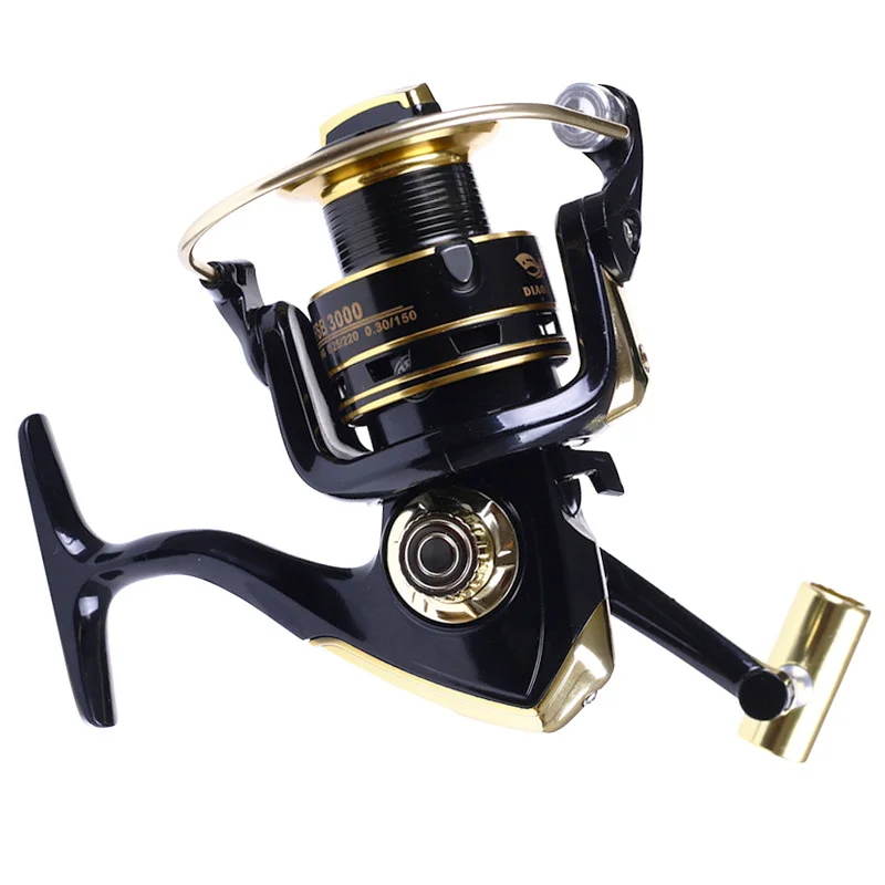 Металлическая Рыболовная катушка YUYU 500-6000 для спиннинга литая серфинга ловли