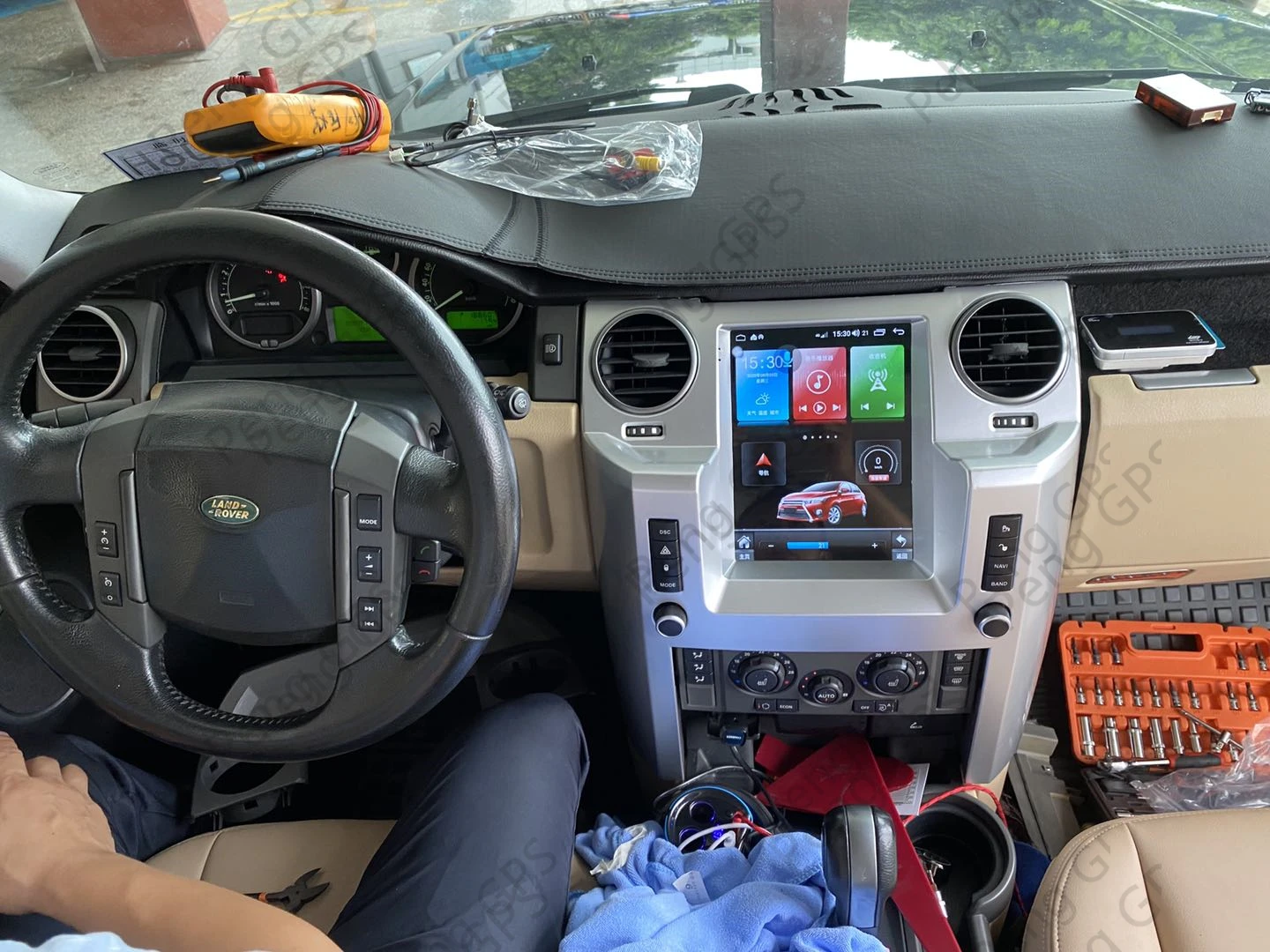 Для Land Rover Discovery 3 LR3 2004 - 2011 Android 10 Carplay Tesla Автомобильный мультимедийный плеер