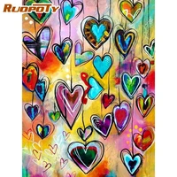ruopoty diamond painting love diamond embroidery scenery handicraft full square new arrival home decor