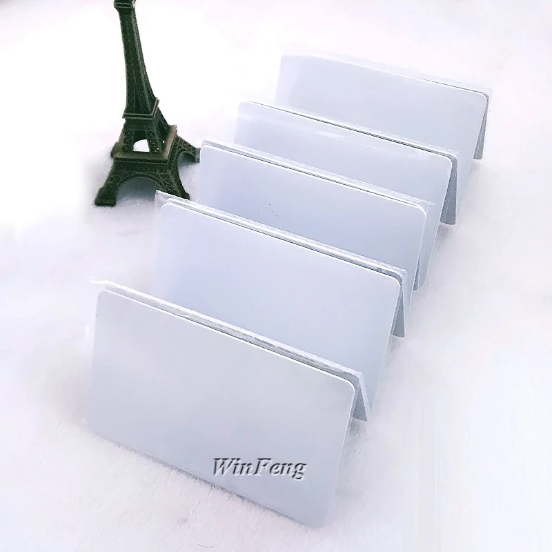 10 шт./лот 13 56 МГц RFID чип карта струйная печать белая ПВХ перезаписываемая NTAG215 NFC