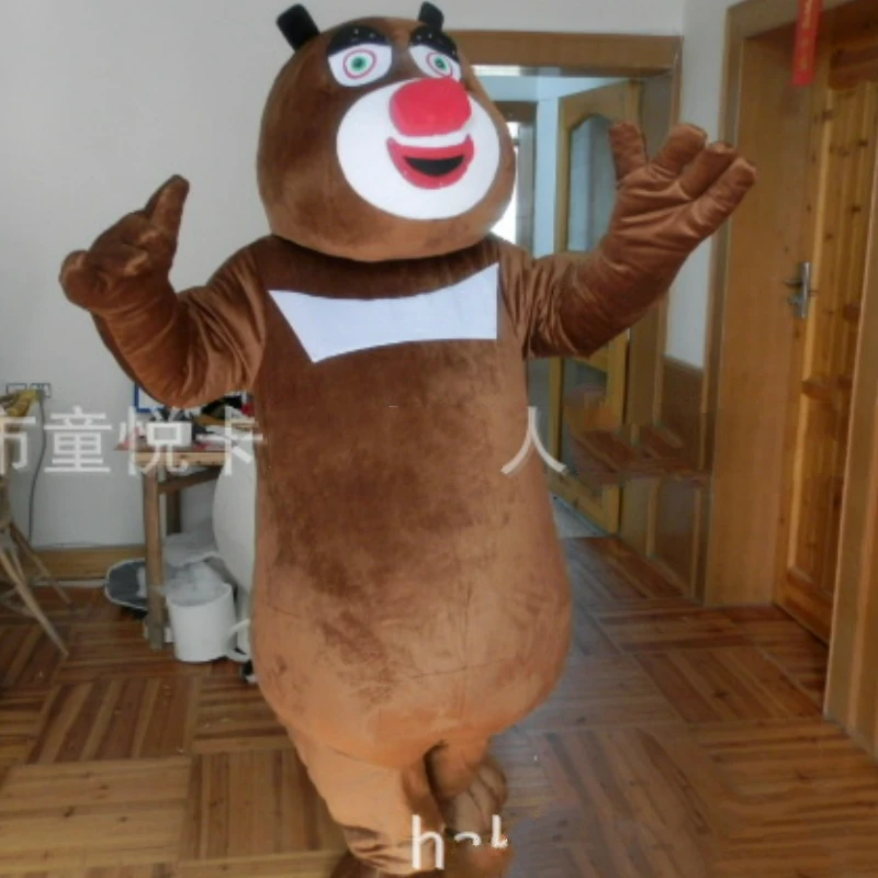 

Bear Fursuit Cartoon Doll Mascot Costume Cosplay Party Adult Clothes Bear Dress Up In The Forest Halloween Christmas Carnival