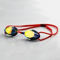 Professional Competition Swimming Goggles Plating Anti-Fog Waterproof UV Protection Silica Gel Diving Glasses Racing Spectacles