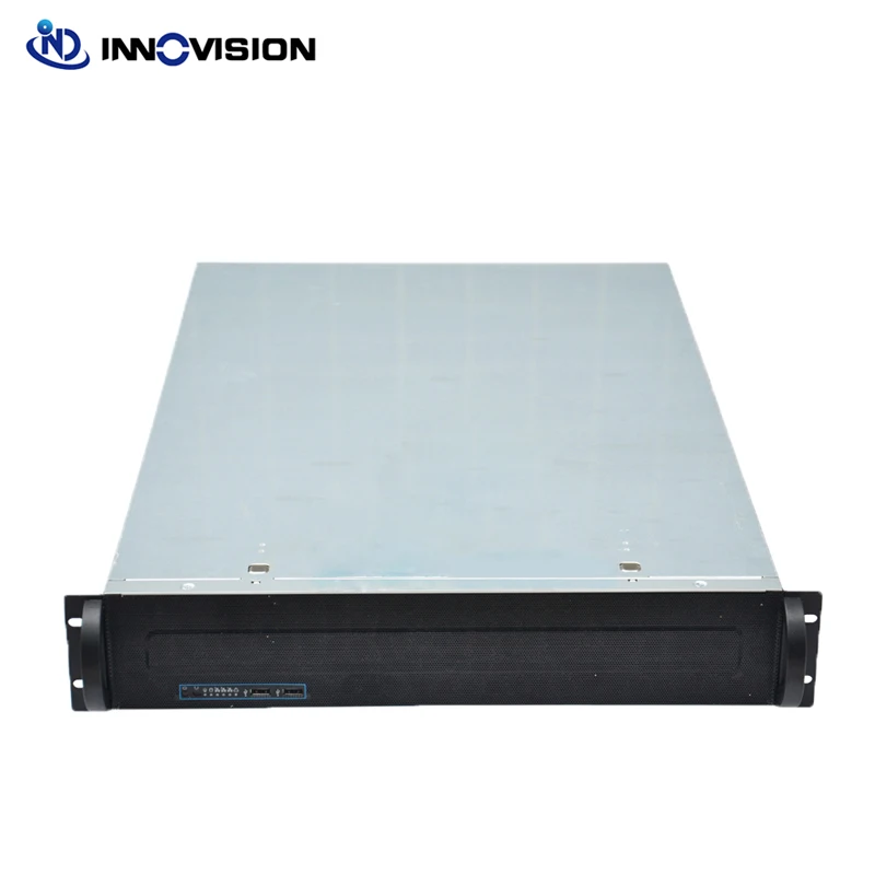 New 2U 550MM depth Industrial control rack server chassis 2U industrial control chassis 9 hard drives IPFS NAS chassis