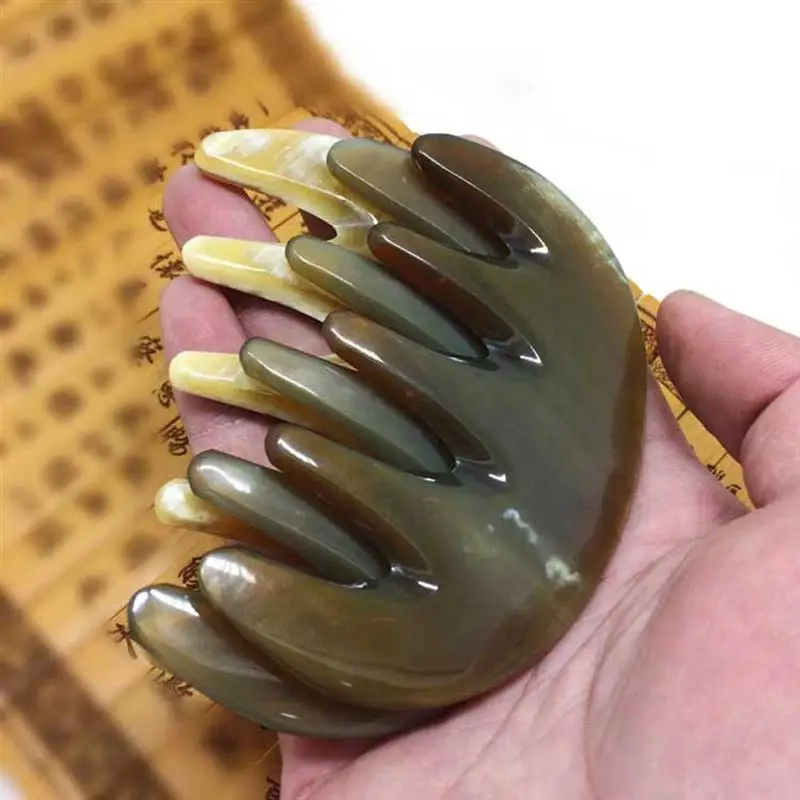 1 шт. гладкая Массажная Расческа с пятью зубьями | Красота и здоровье