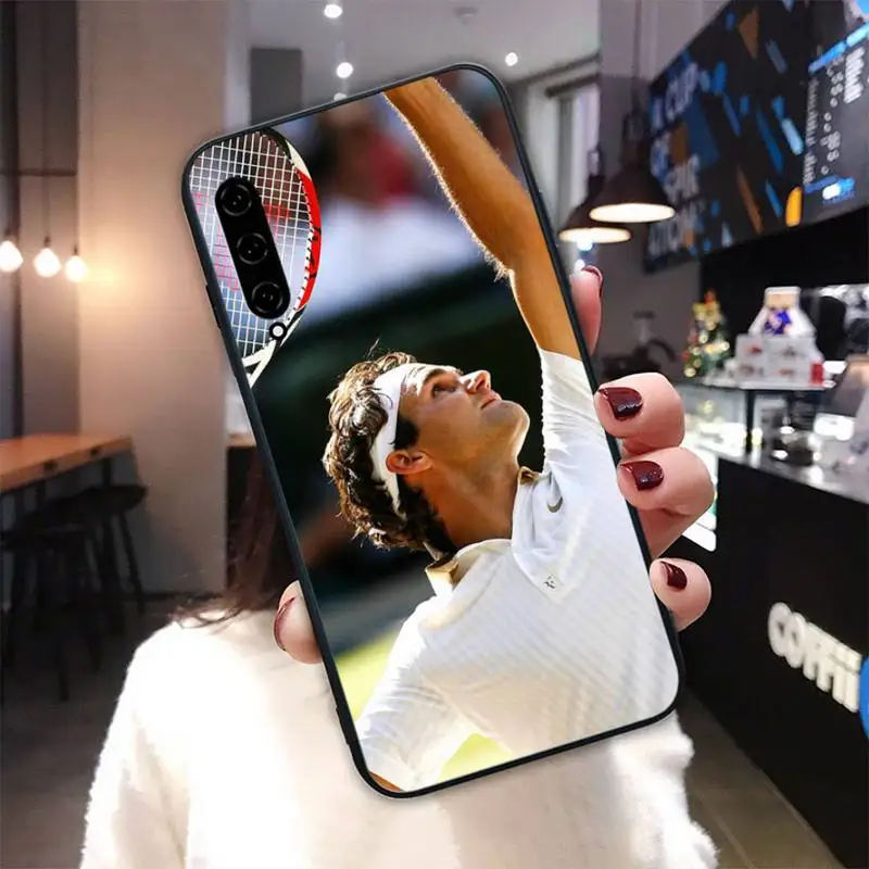 

Roger Federer Black Silicone Cover Case For Xiaomi Mi A1 A2 6 8 9 T Pro 10 Lite Note 10 Cc9 Pro Mix MAX 2 3 Funda