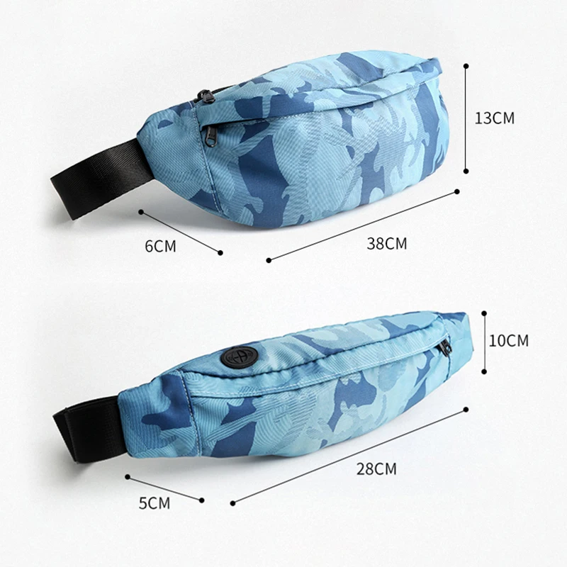 Portable Outdoor Sports Military Waist Pack Tactical Camouflage Army Mobile Phone Pouch Large Capacity Wallet Waist Running Bags