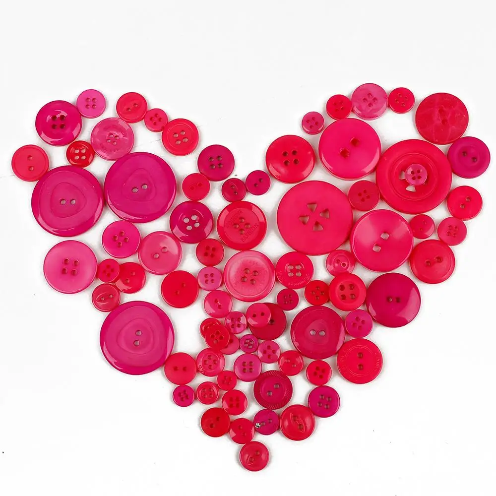 Разноцветные Круглые полимерные крошечные пуговицы разных размеров швейные
