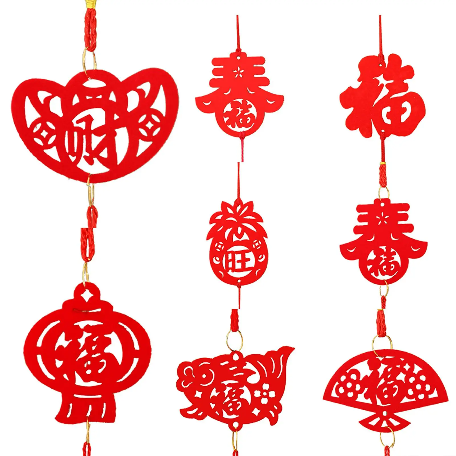 

Good Luck Chinese Knot Hanging Decoration Ornament Wedding Home Lanterns Wall Hanging Decoration Home Decoration