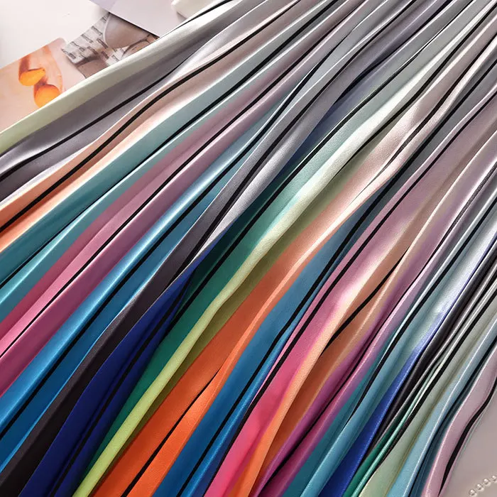 Женская длинная Плиссированная юбка Повседневная Свободная трапециевидная до