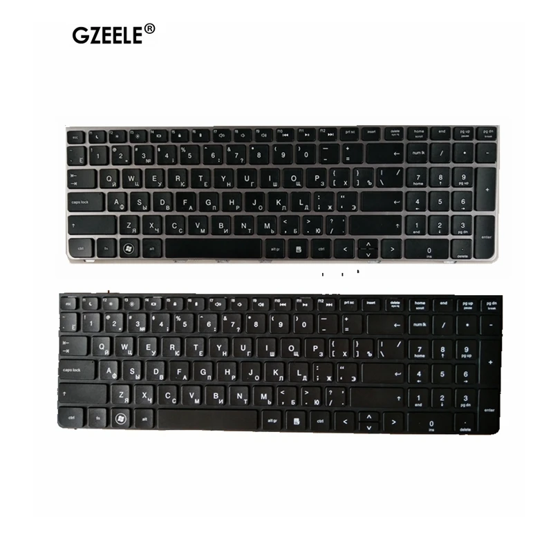 

GZEELE New Russian laptop Keyboard for HP PROBOOK 4530 4530S 4730 4730S 4535S 4735s RU with Silver Frame Replace notebook