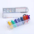 8 шт.компл. универсальная направляющая для машинки для стрижки волос с основанием для хранения, сменный инструмент для парикмахера, личная гигиена, инструменты для стрижки бороды, аксессуары