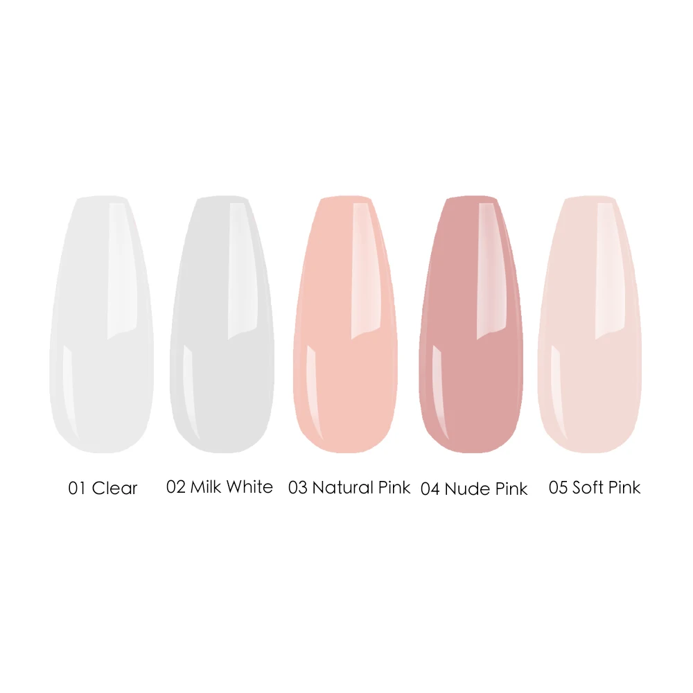 10 шт./компл. поли набор гелей для ногтей с лампой ваших ноготков профессионалов