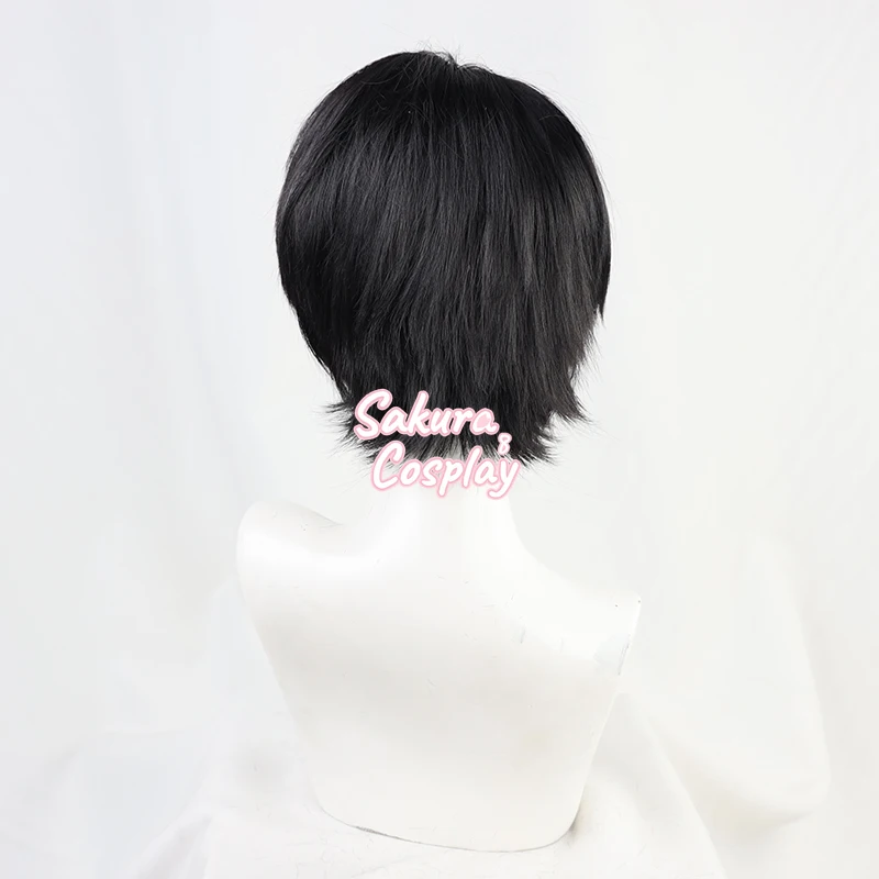 Атака Титанов Леви Аккерман Косплей короткий черный костюм термостойкие