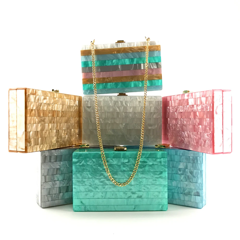 

BaoYaFang Fashion Women's handbags Party Evening woman Luxury Wedding Purse Ladies Single Chain Shoulder Bags Day Clutches