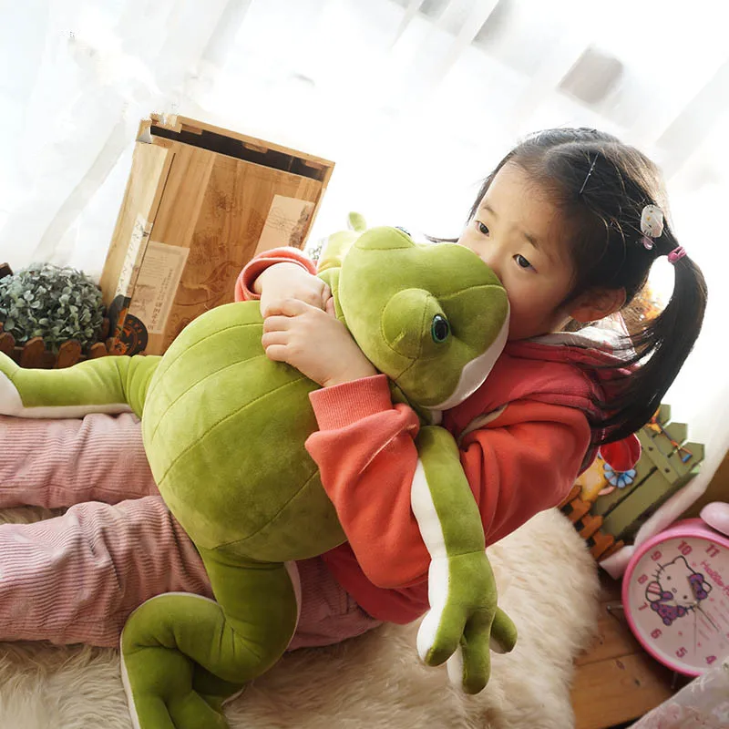 Dorimytrader Новая симпатичная мягкая 70cm большая животная игрушка лягушки 28 ''