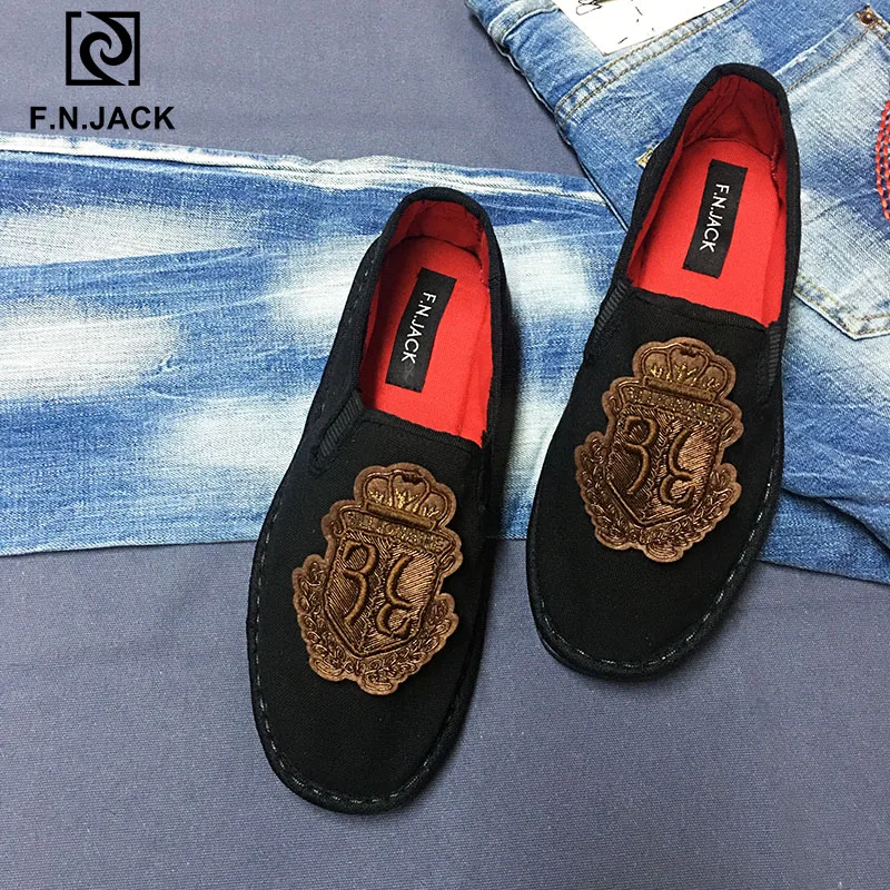 

Женские туфли на резиновой подошве F.N.JACK, лоферы на платформе, модные эспадрильи