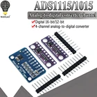 16-битный I2C ADS1115 ADS1015 модуль ADC 4 канала с усилителем Pro Gain от 2,0 в до 5,5 В для Arduino RPi